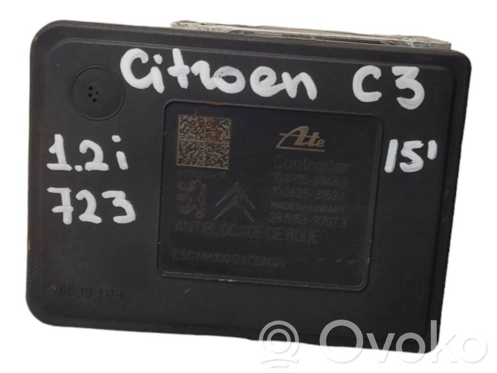 Citroen C3 ABS Blokas 