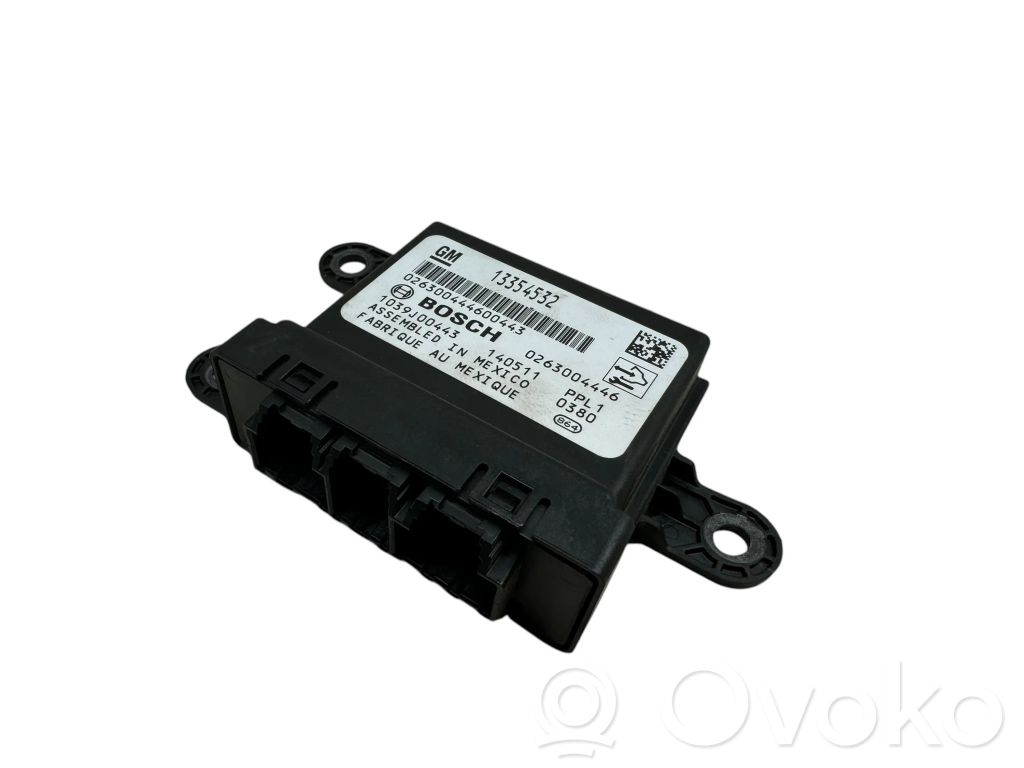 Parking PDC control unit/module   13354532,0263004446,1039J00443