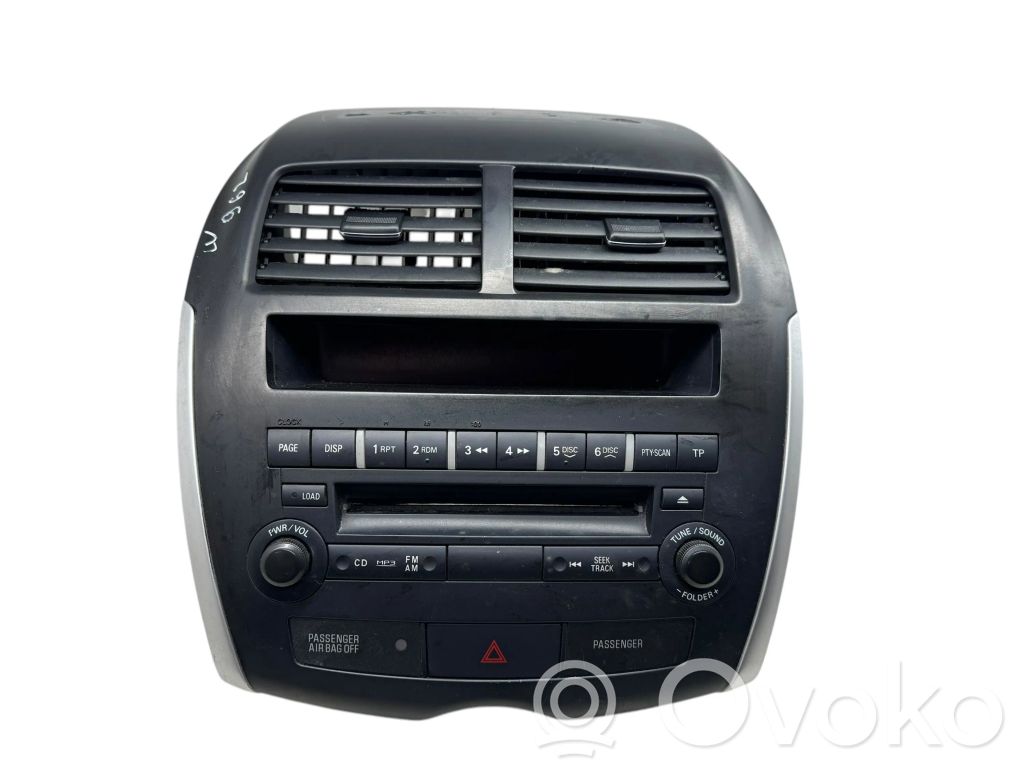 Mitsubishi ASX Unidad delantera de radio/CD/DVD/GPS 