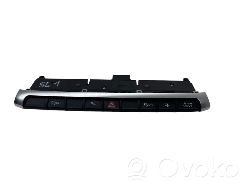 Audi A3 S3 8V Botón interruptor de luz de peligro 