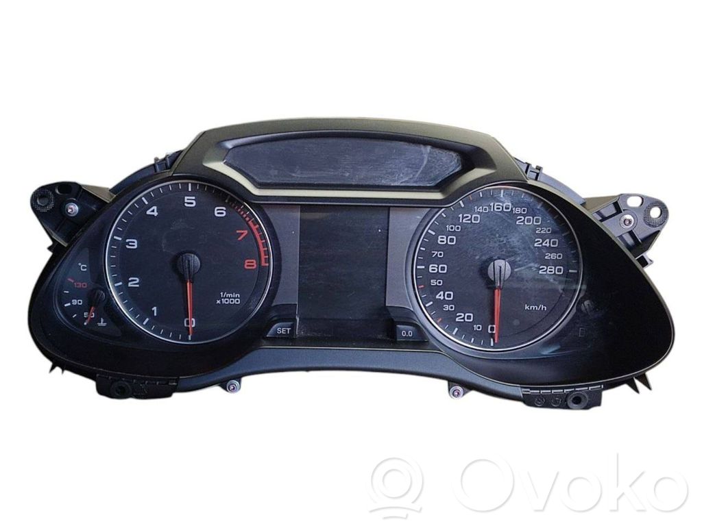 Audi A4 S4 B8 8K Nopeusmittari (mittaristo) 