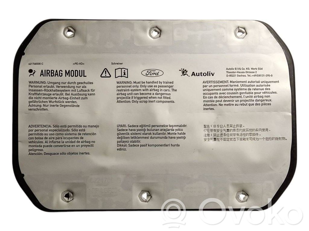 Passenger airbag   BM51A044A74,622476700D