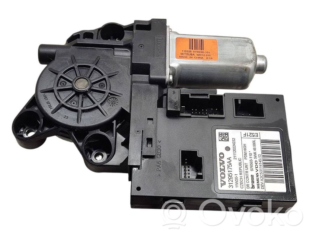 Volvo V50 Front door window regulator motor 