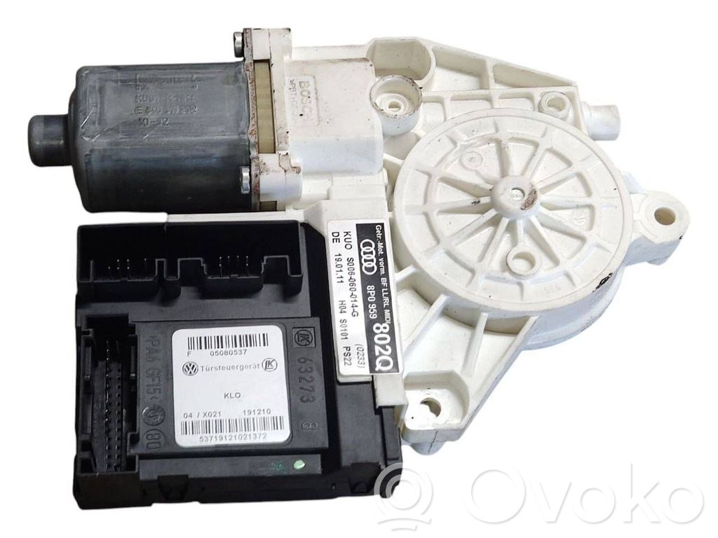 Silnik regulatora szyby drzwi przednich   8P0959802,S006060014G,E840311202