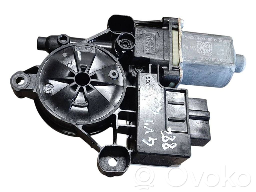 Volkswagen Golf VII Silniczek podnoszenia szyby drzwi tylnych 