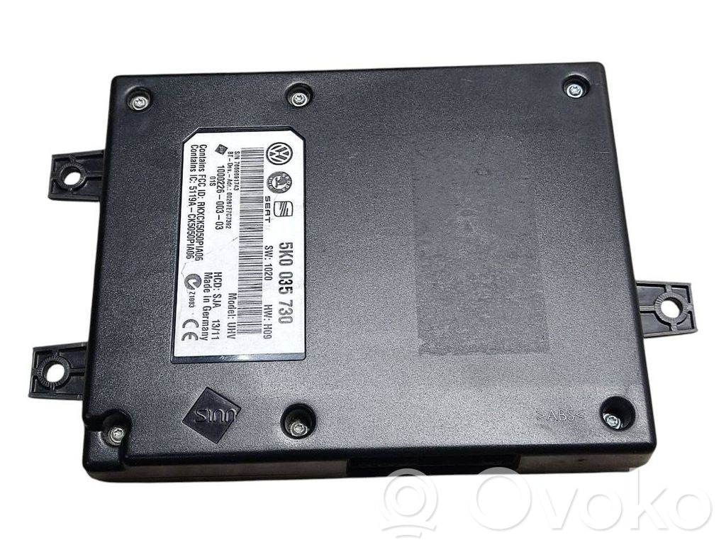 Skoda Octavia Mk2 (1Z) Bluetooth control unit module 