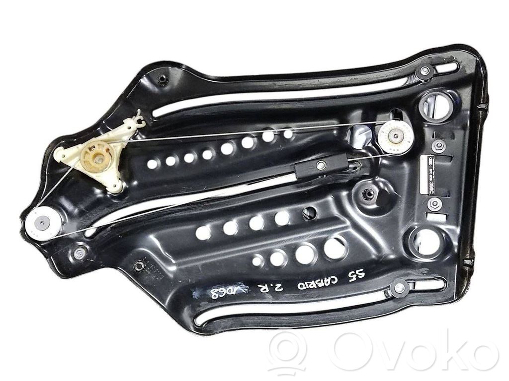 Audi S5 Mechanizm podnoszenia szyby tylnej bez silnika 