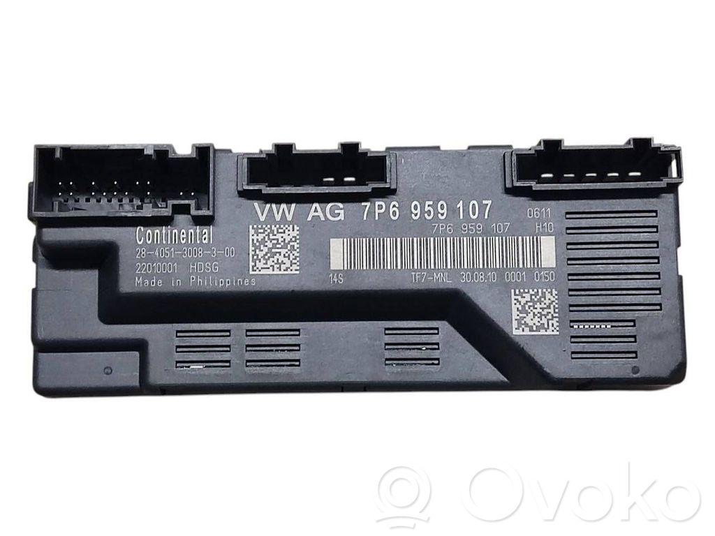 Volkswagen Touareg II Sterownik / Moduł elektrycznej klapy tylnej / bagażnika 