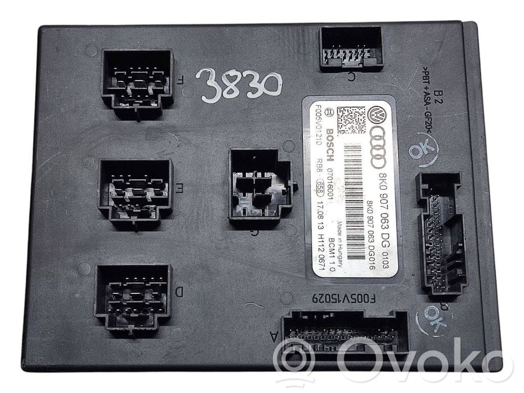 Audi A4 S4 B8 8K Comfort/convenience module 