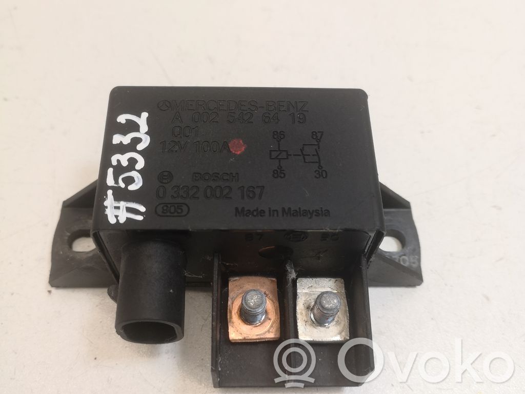 Relé de carga   A0025426419,A0025424719
