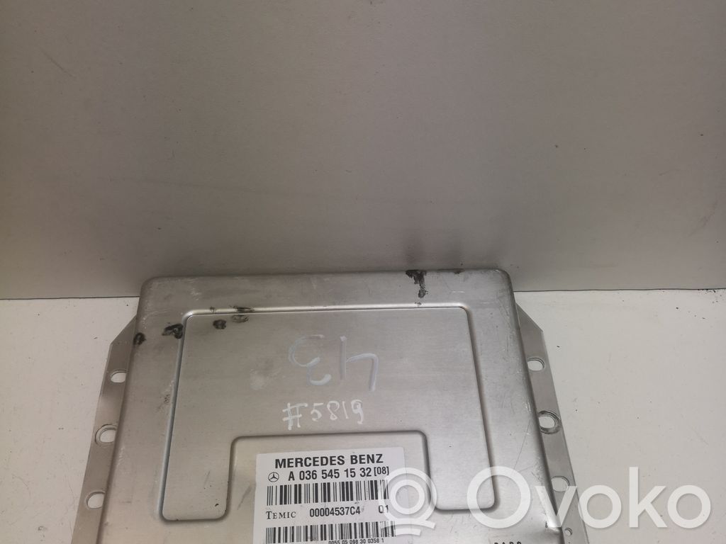 Mercedes-Benz E W211 Module de commande suspension 