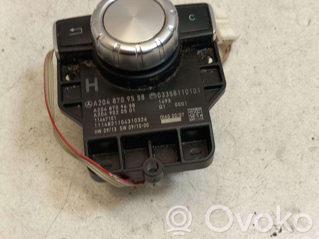 Mercedes-Benz C W204 Interruptor de control multifunción 
