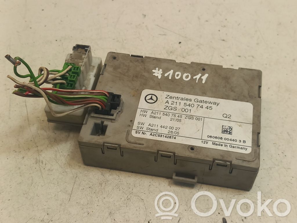 Mercedes-Benz E W211 Gateway control module 