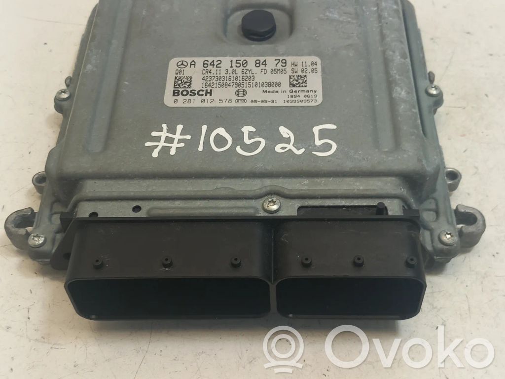 Engine control unit/module   A6421508479,0281012578