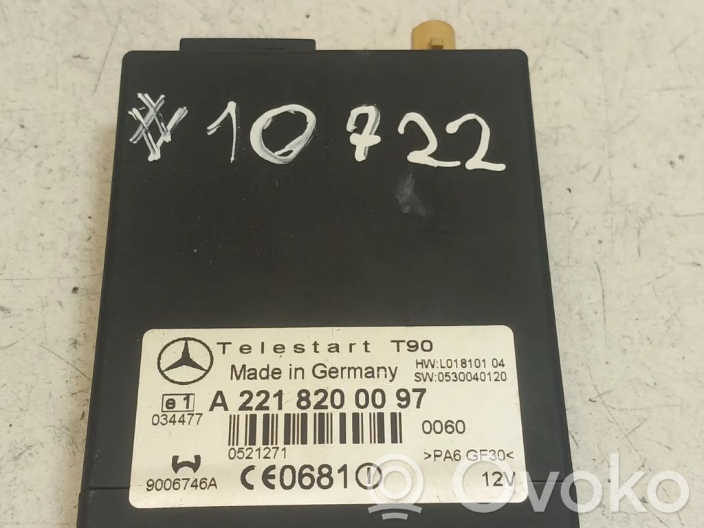 Mercedes-Benz E W211 Sterownik / Moduł sterujący telefonem 