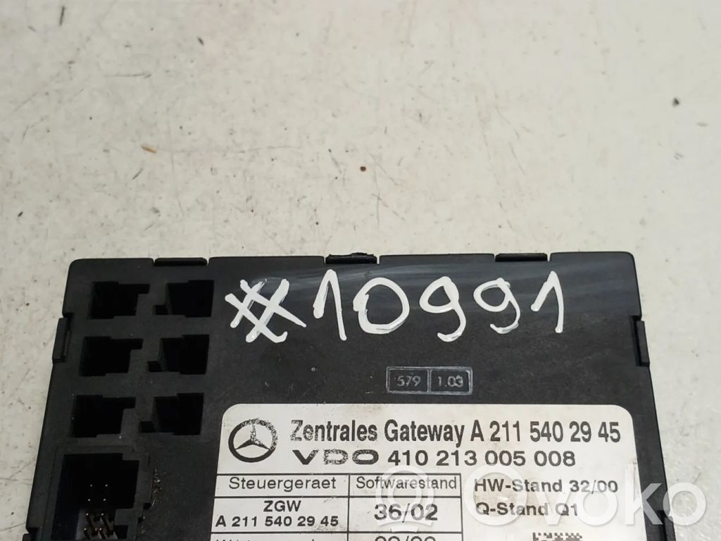 Gateway control module   A2115402945,2115402945