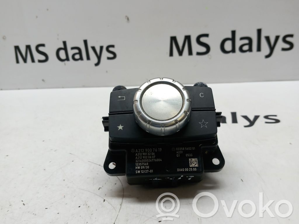 Mercedes-Benz E W212 Interruptor de control multifunción 