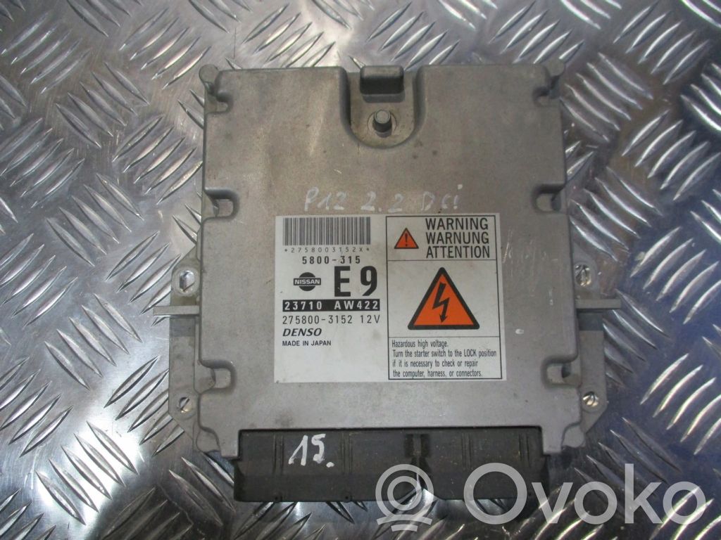 Engine control unit/module   23710AW422
