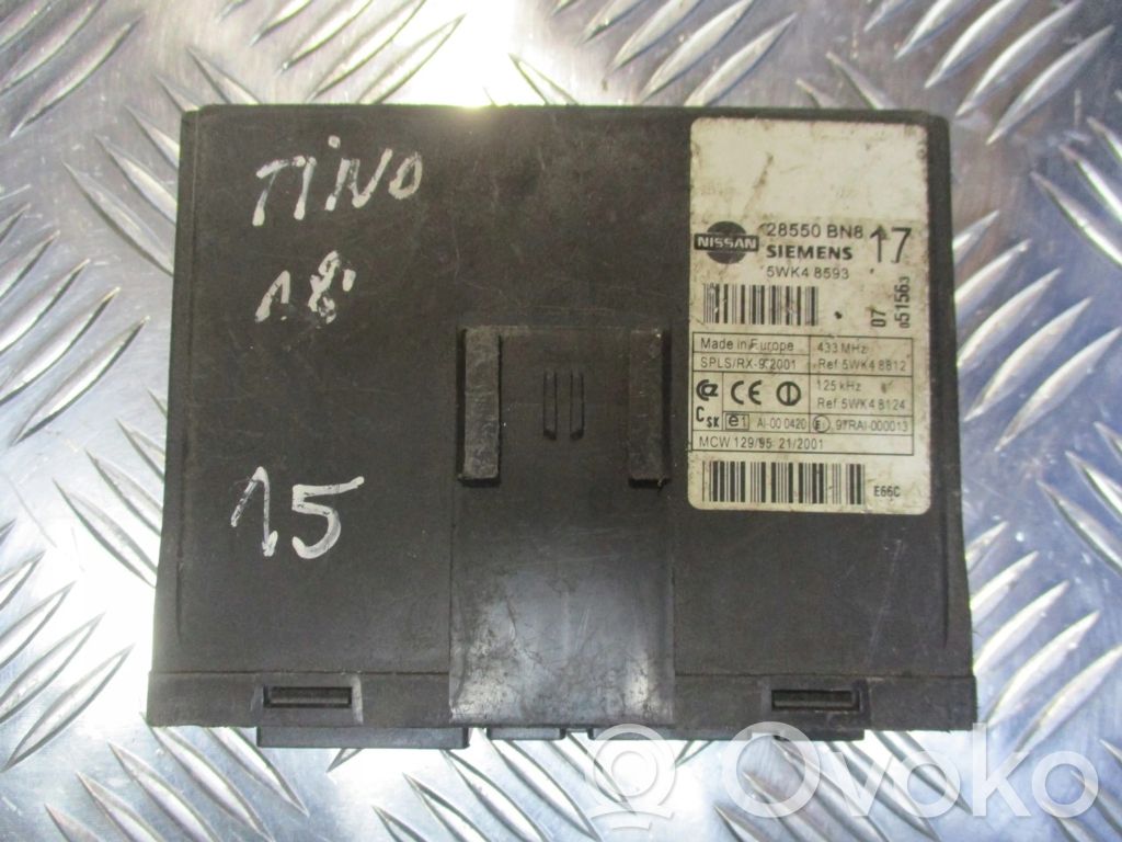 Nissan Almera Tino Sterownik / Moduł komfortu 
