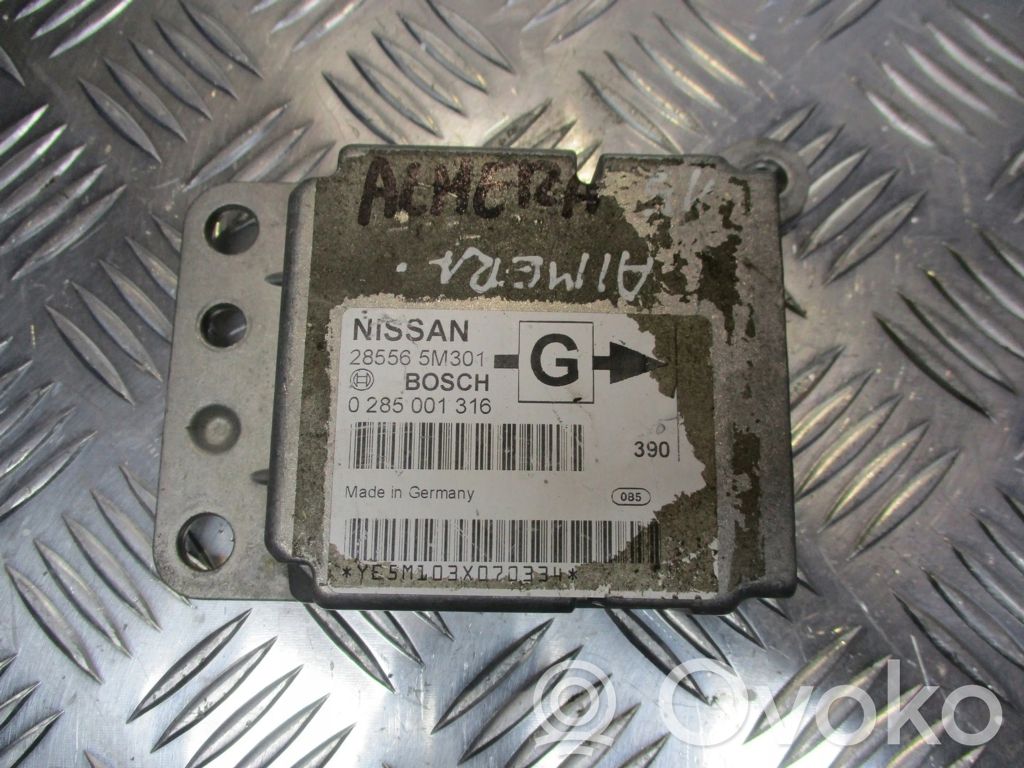 Nissan Almera N16 Module de contrôle airbag