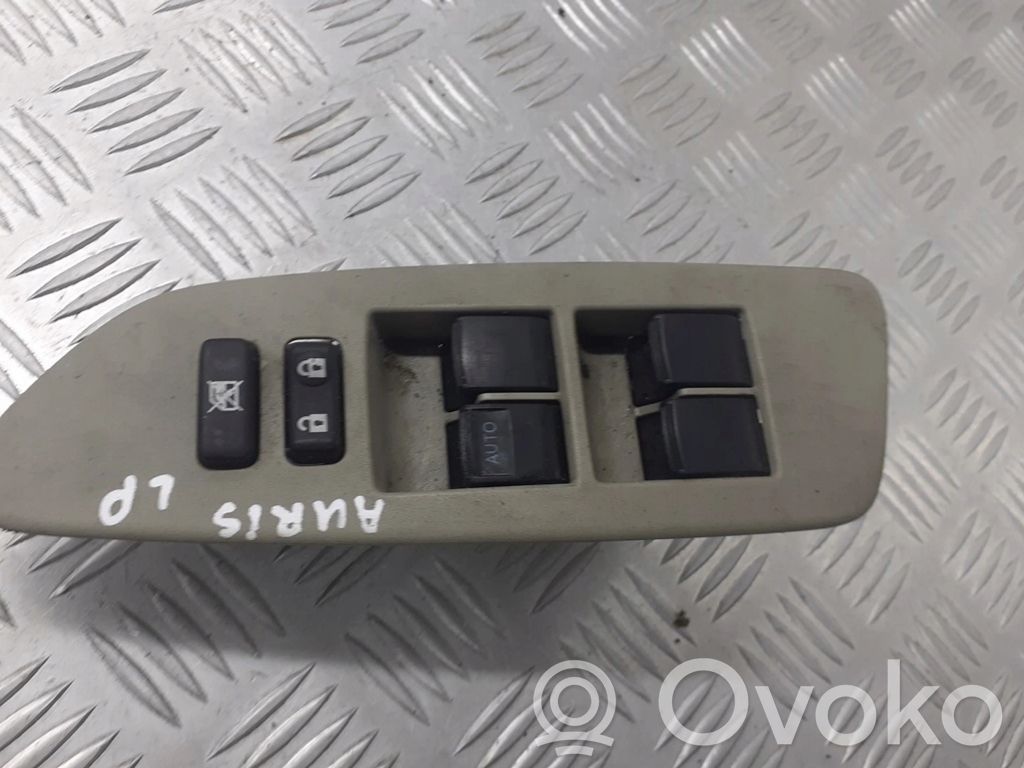 Toyota Auris 150 Interruttore di controllo dell’alzacristalli elettrico 