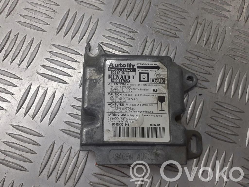 Renault Megane I Centralina/modulo airbag