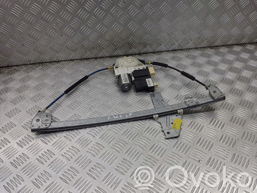 Peugeot 307 Macara ușă față cu motor 