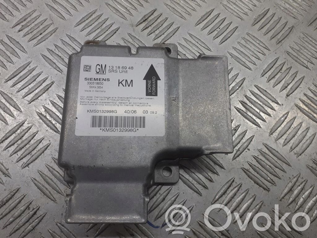 Centralina/modulo airbag   13186948