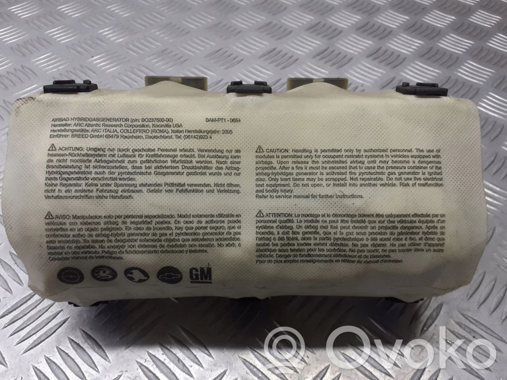 Opel Astra H Airbag dello sterzo