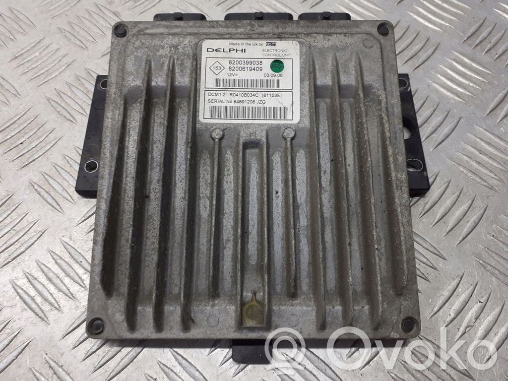 Unidad de control/módulo del motor   8200619409