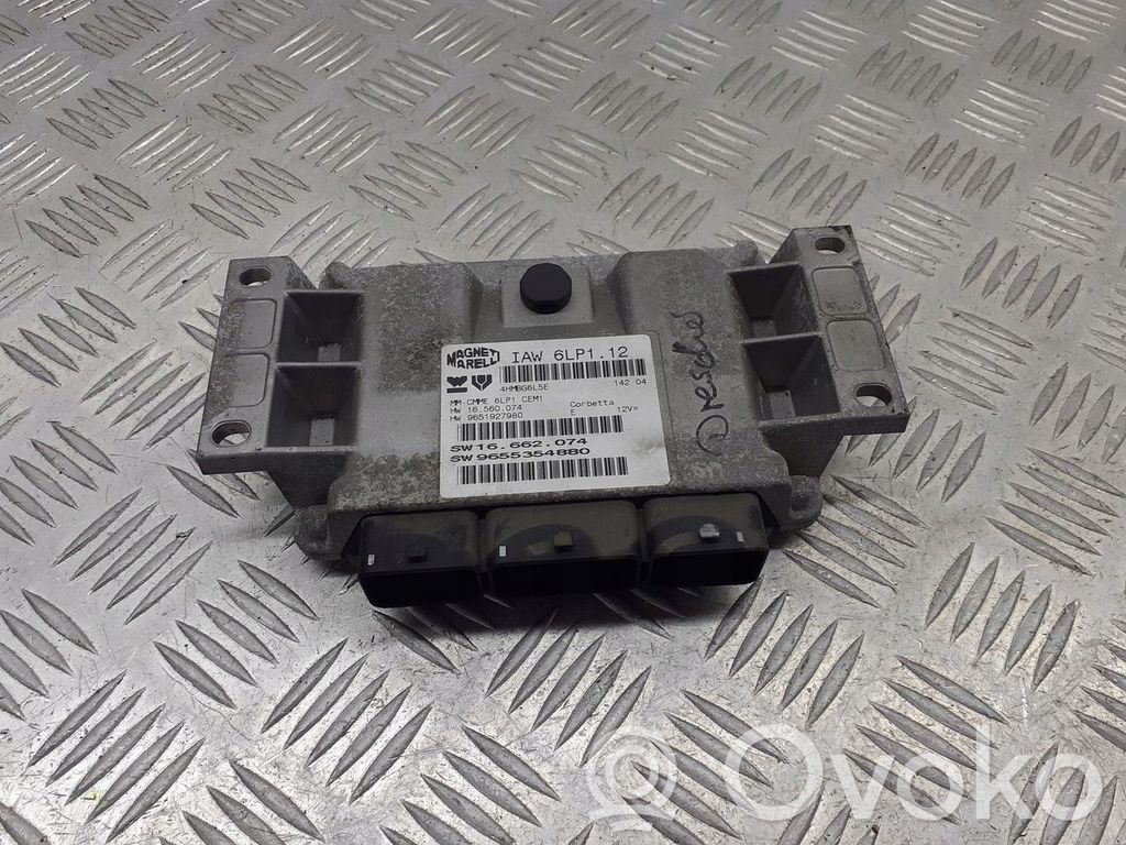Peugeot 407 Engine control unit/module 