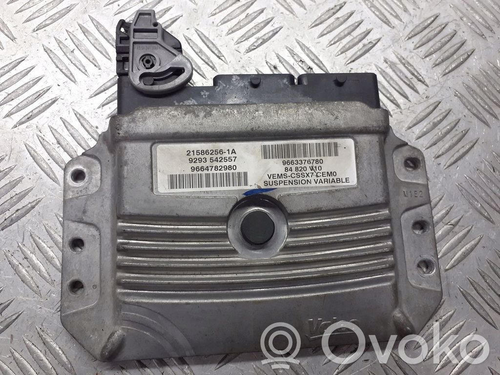 Unidad de control/módulo de la suspensión   9663376780