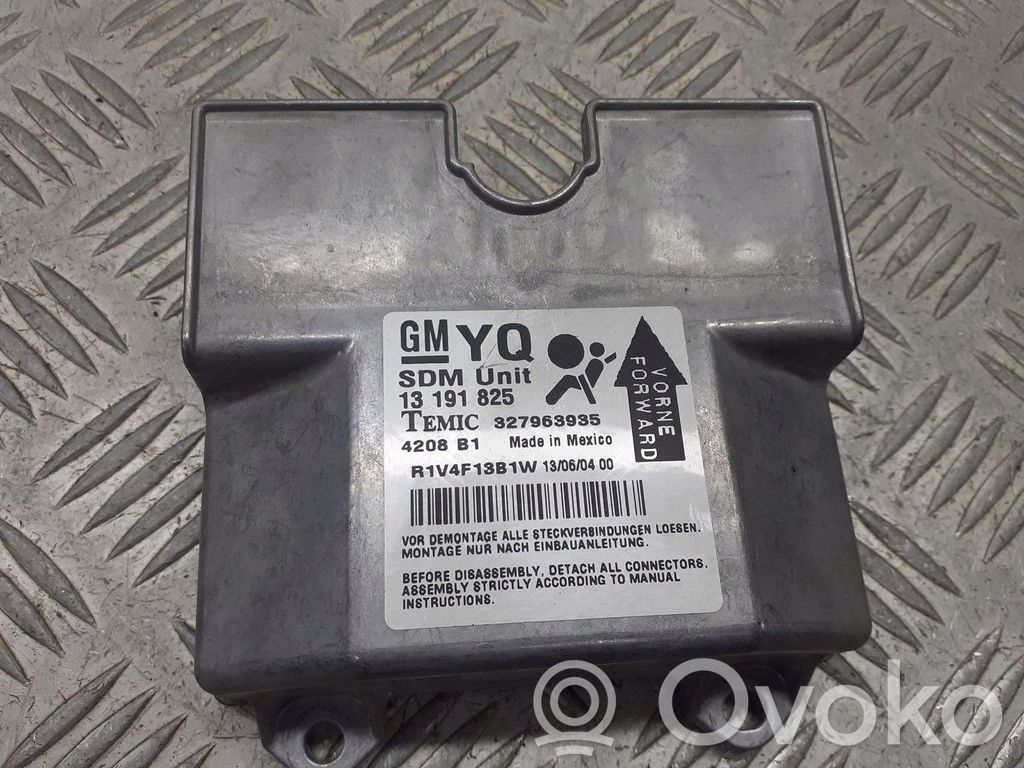 Centralina/modulo airbag   13191825