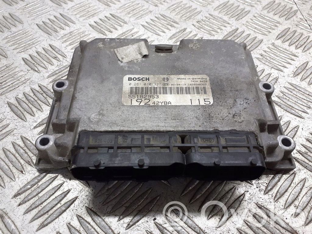 Sterownik / Moduł ECU   0281010337