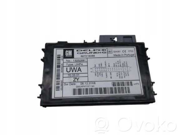 Unidad de control/módulo de bluetooth   13252891
