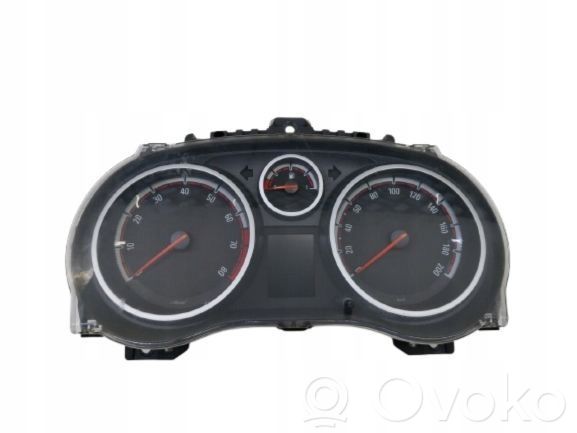 Opel Corsa D Geschwindigkeitsmesser Cockpit 