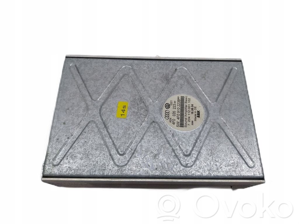 Audi A6 S6 C6 4F Amplificatore 