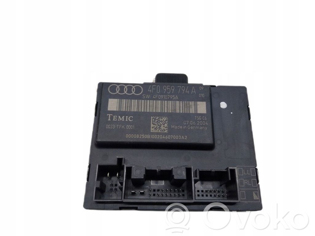 Audi A6 S6 C6 4F Unitate/modul comandă uși