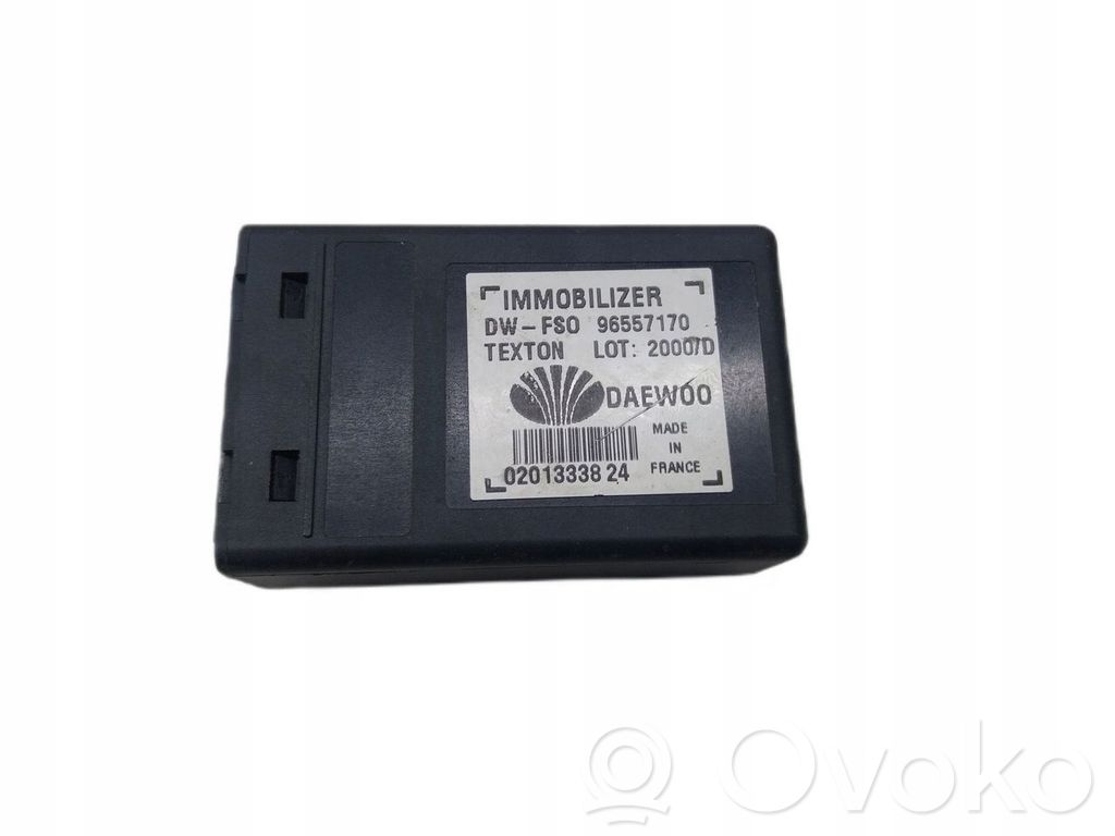 Daewoo Lanos Unitate/modul comandă imobilizator 
