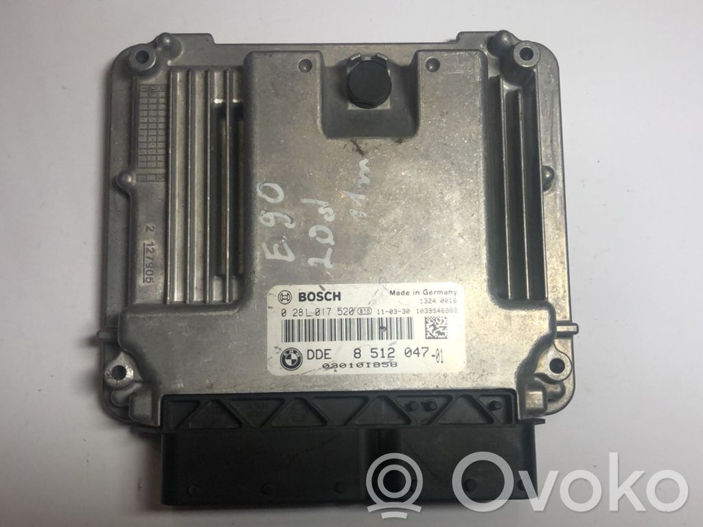 Sterownik / Moduł ECU   8512047,0281017520,030101858