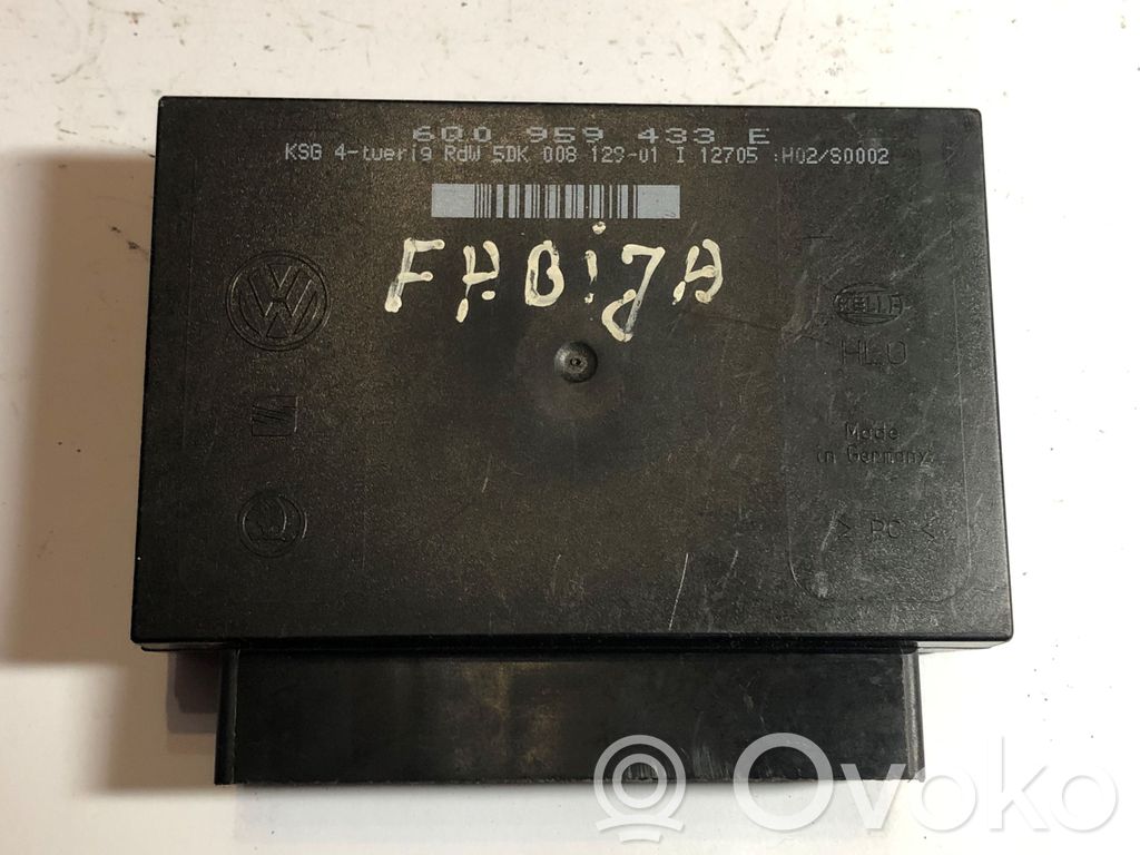 Moduł / Sterownik komfortu   6Q0959433E,5DK008129