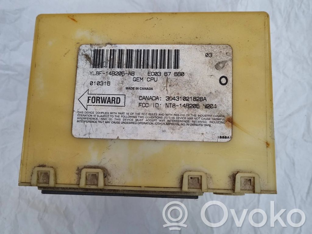 Other control units/modules   30431021828A,YL8F14B205AB,EC0367560