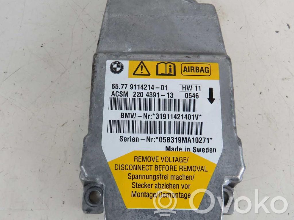 Unidad de control/módulo del Airbag   65779114214