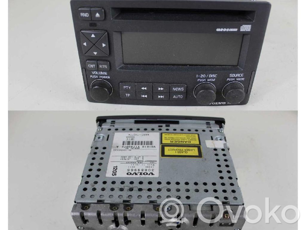 Volvo S40, V40 Panel / Radioodtwarzacz CD/DVD/GPS 