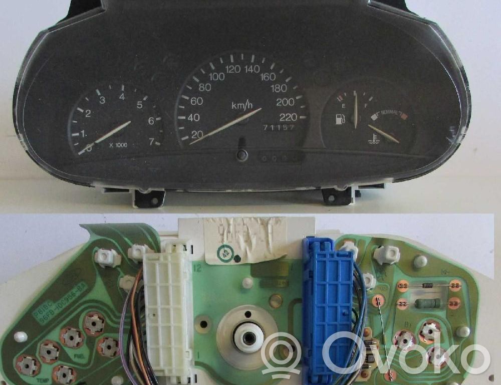 Ford Escort Spidometrs (instrumentu panelī) 