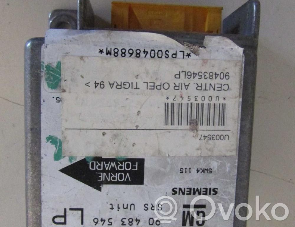 Opel Tigra A Unidad de control/módulo del Airbag 