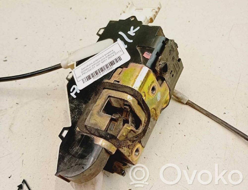 Peugeot 407 Zamek drzwi przednich 