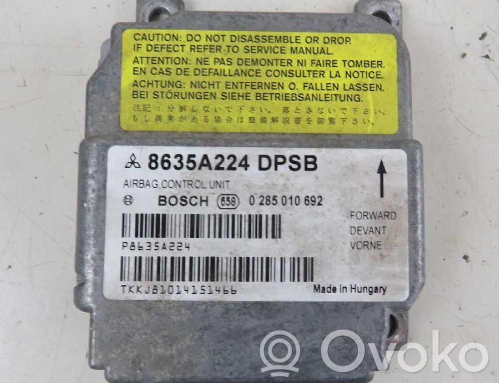 Mitsubishi Colt Sterownik / Moduł Airbag 