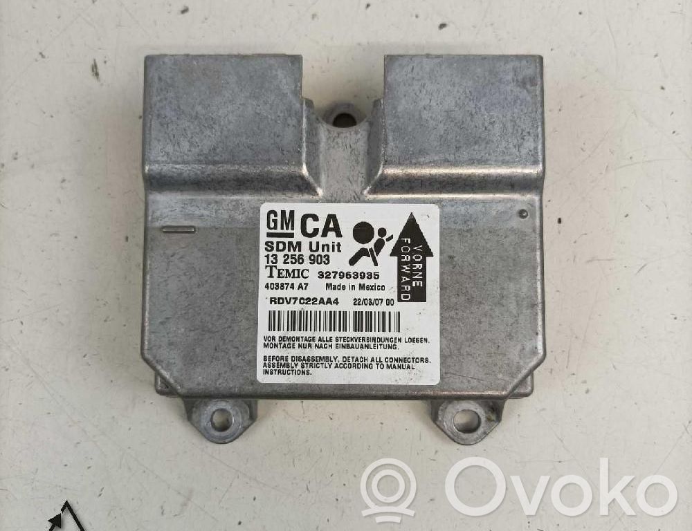 Opel Vivaro Unitate/modul de comandă airbaguri 