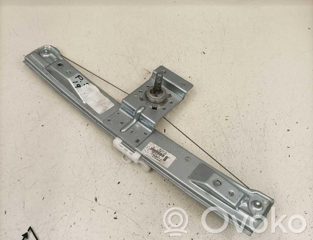 Opel Corsa E Regulador manual de la ventanilla trasera 